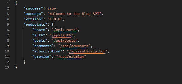 Blog API